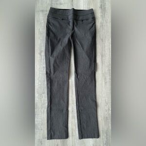 CANDIES Audrey Grey Pull On Sleek Skinny Straight-Leg Pants Size XS